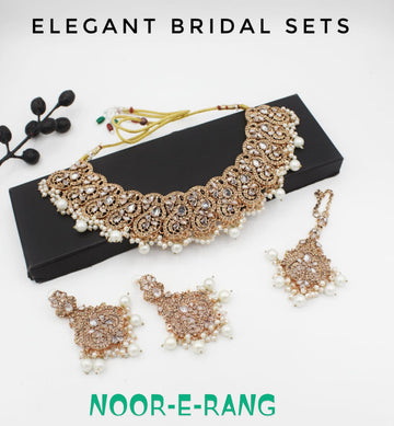 Bridal Necklace Set – Elegant & Versatile (4 Colors)