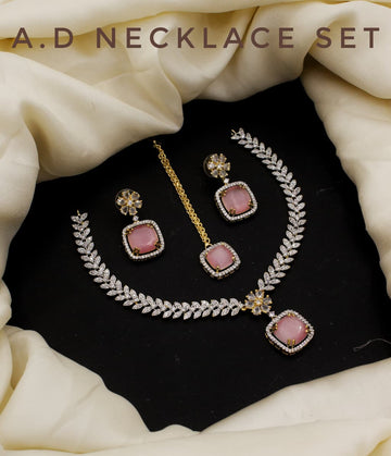 Everlasting ✨ Premium A.D Necklace Set 💎