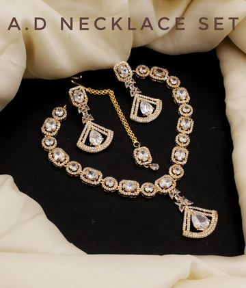 β¨π Premium A.D Necklace Set π
