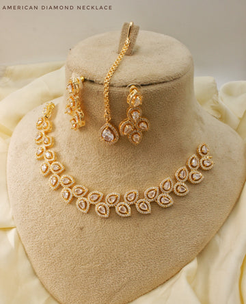 ✨ Elegant A.D Necklace Collection – 11 Vibrant Colors ✨