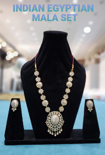 π Indian Egyptian Mala Set β Exclusive Design π