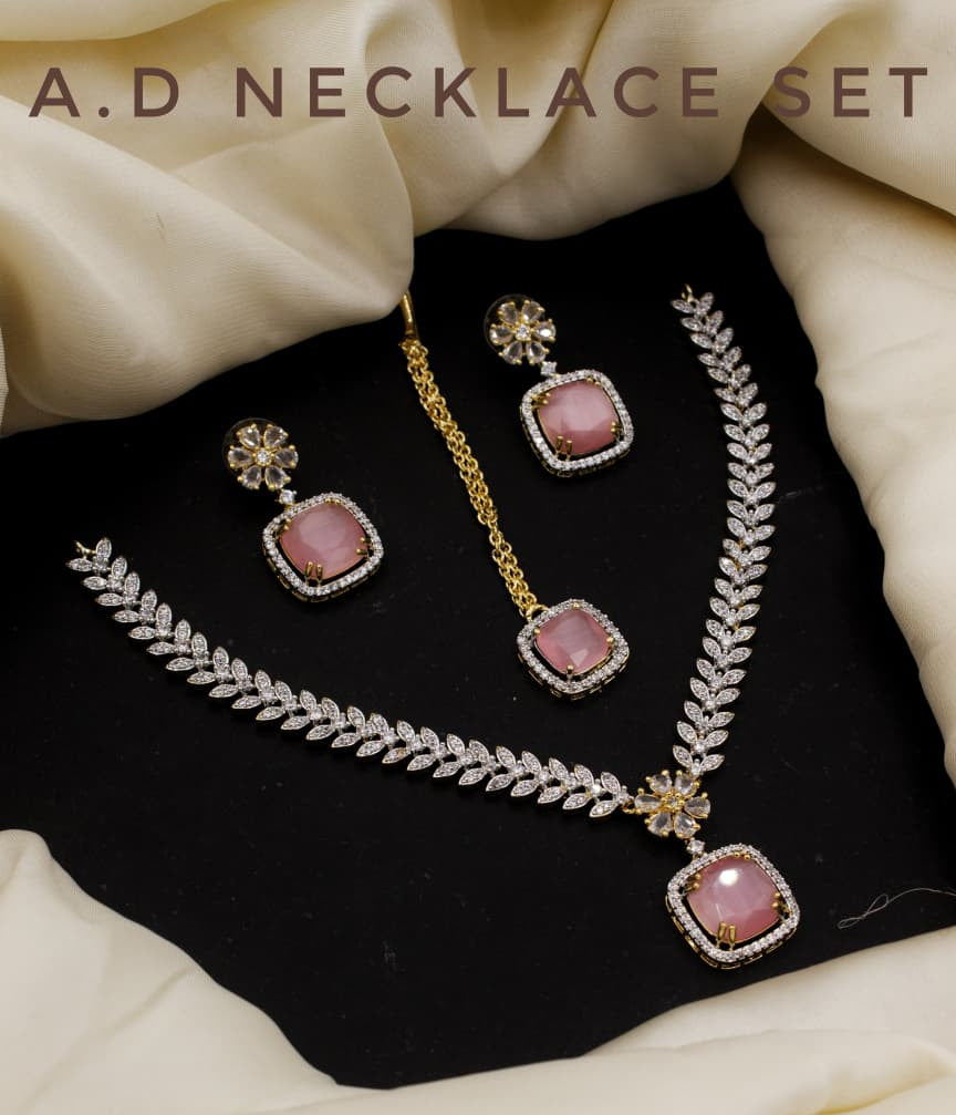 Everlasting ✨ Premium A.D Necklace Set 💎